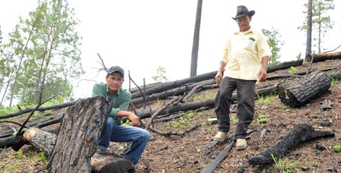 Farmers in Olancho, Honduras